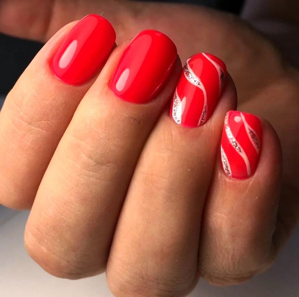 Маникюр шеллак