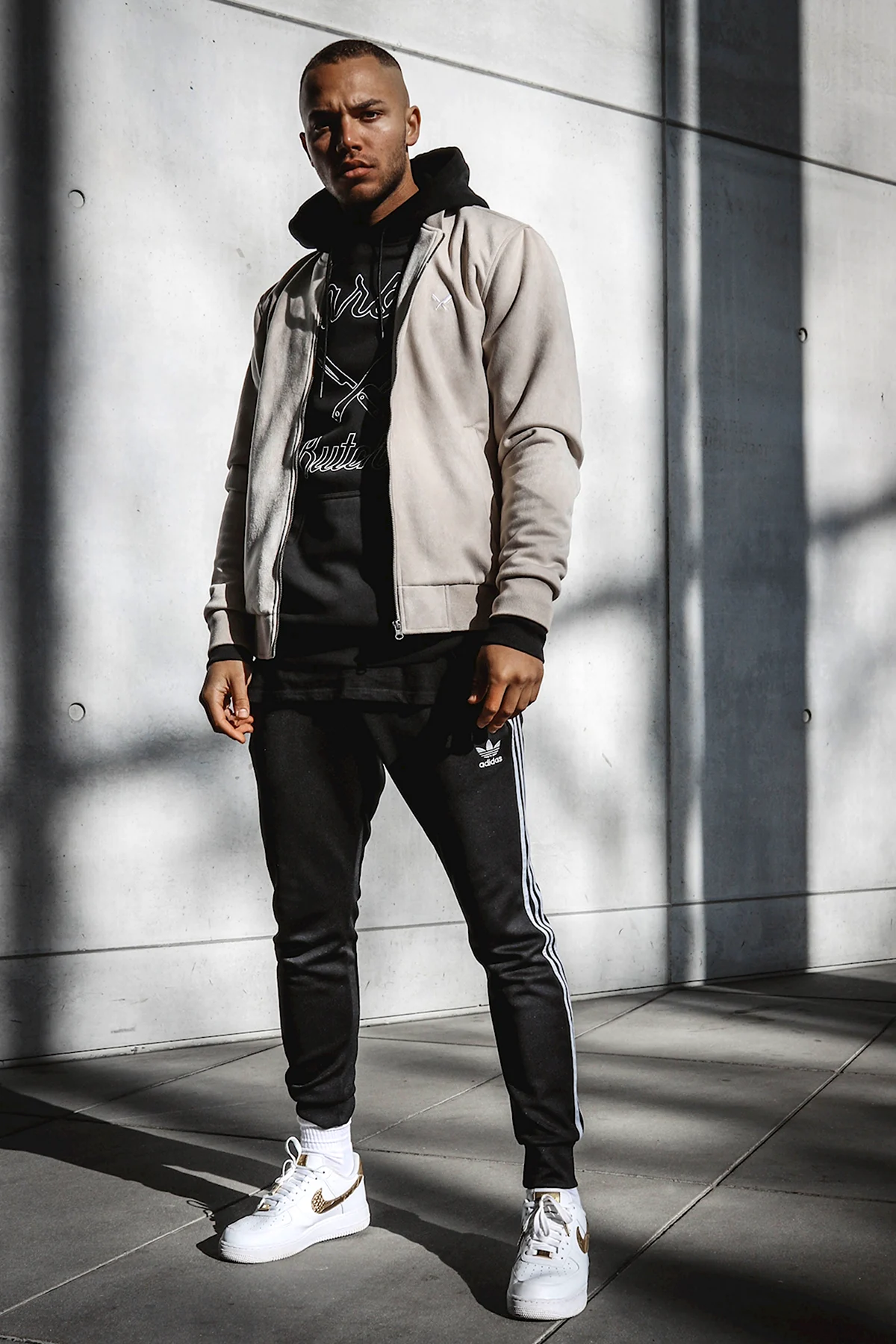 Худи с бомбером