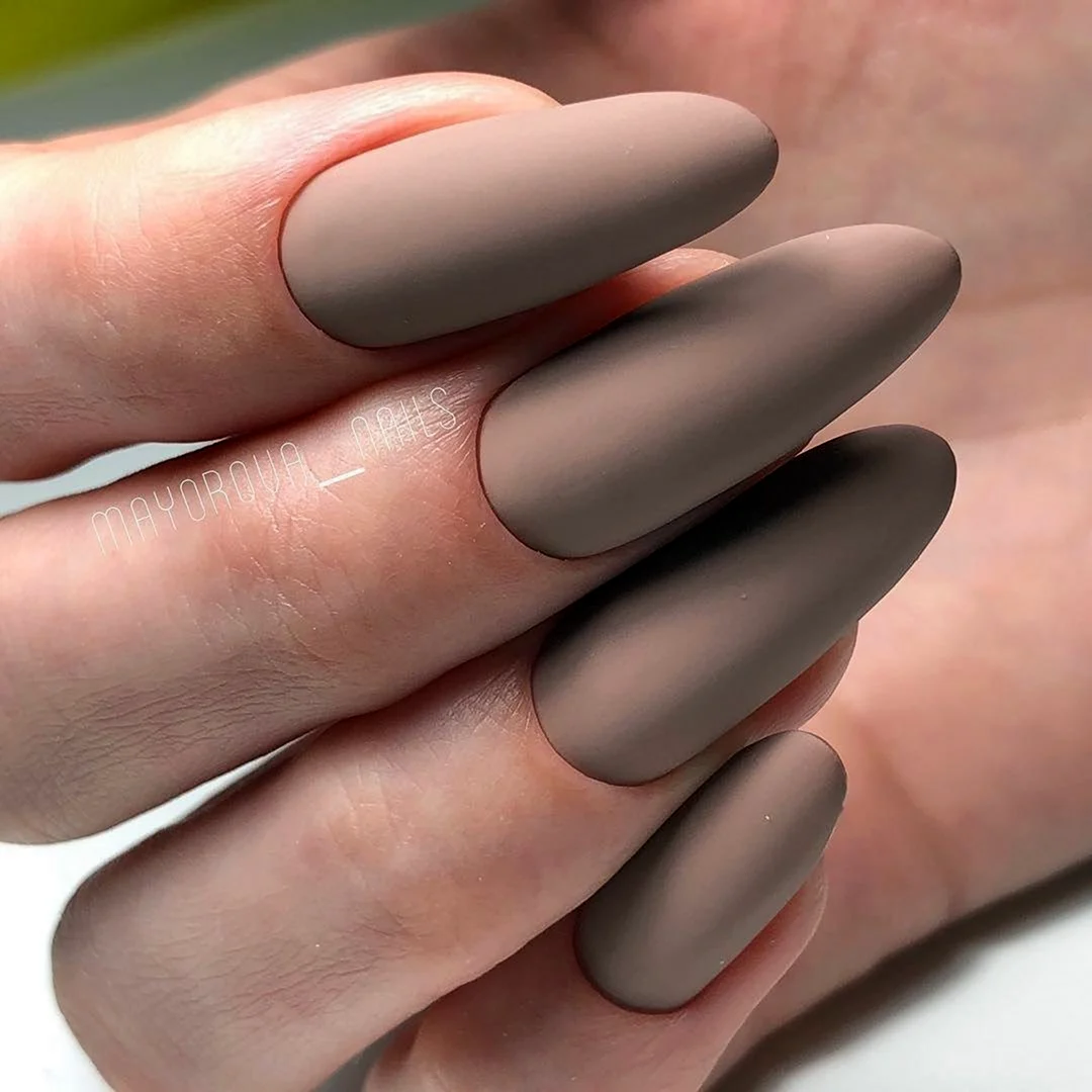 Матовый нюд миндаль 2