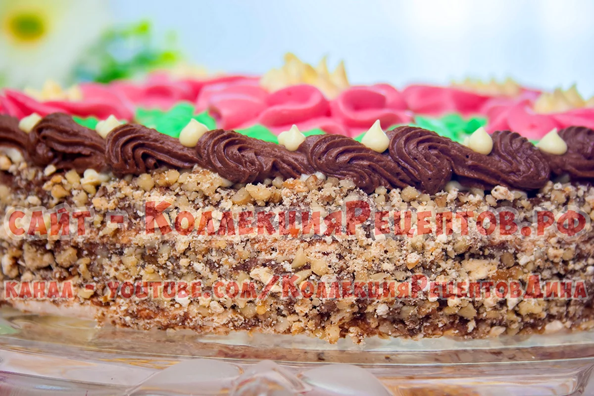 Киевский торт из аквафабы