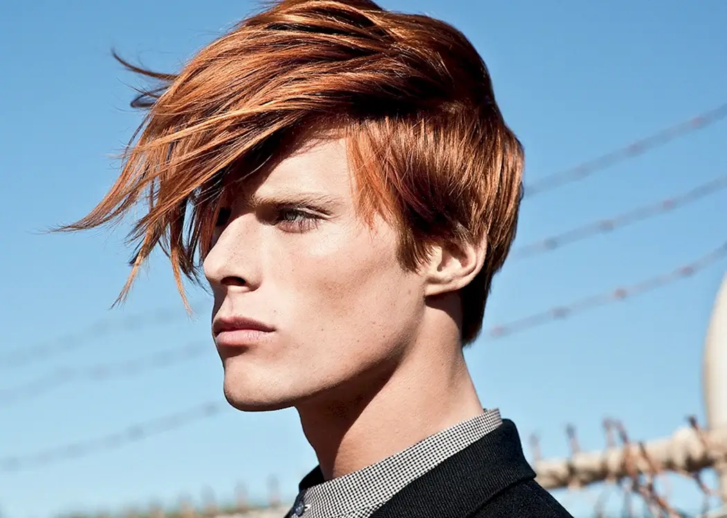 Зачіски з довгим чубчиком чоловічі