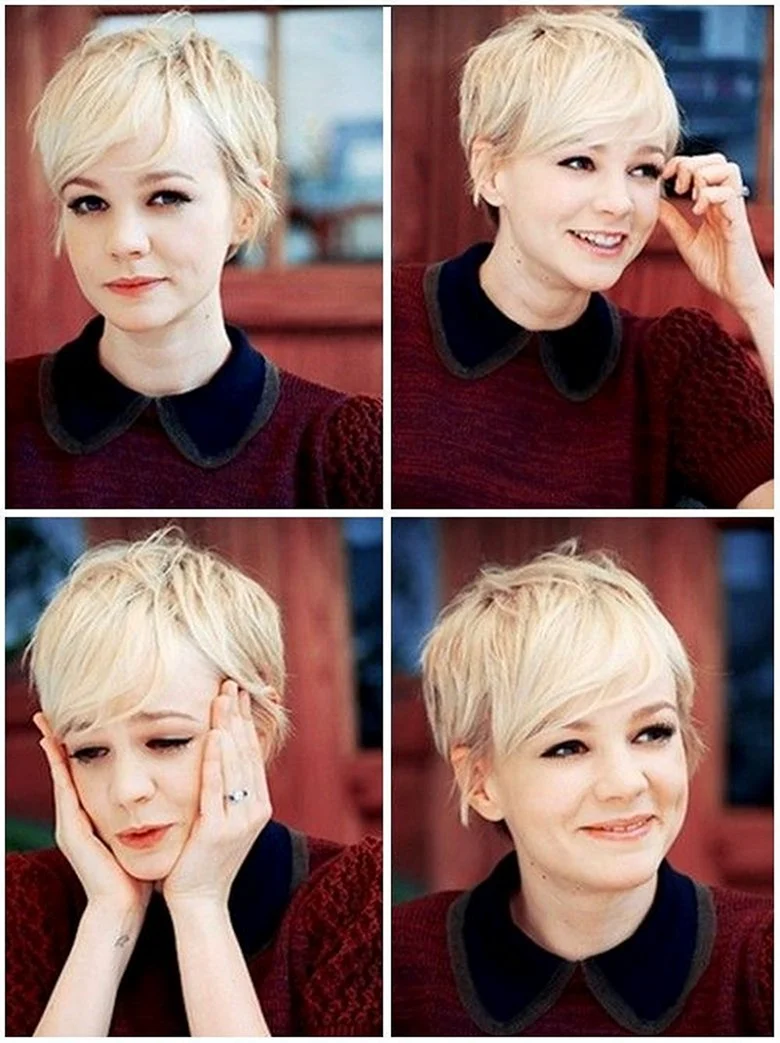 Стрижка Піксі до та після