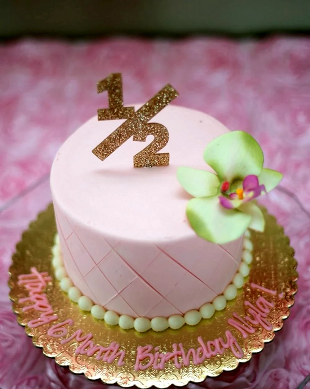 Тортик на 6 месяцев девочке