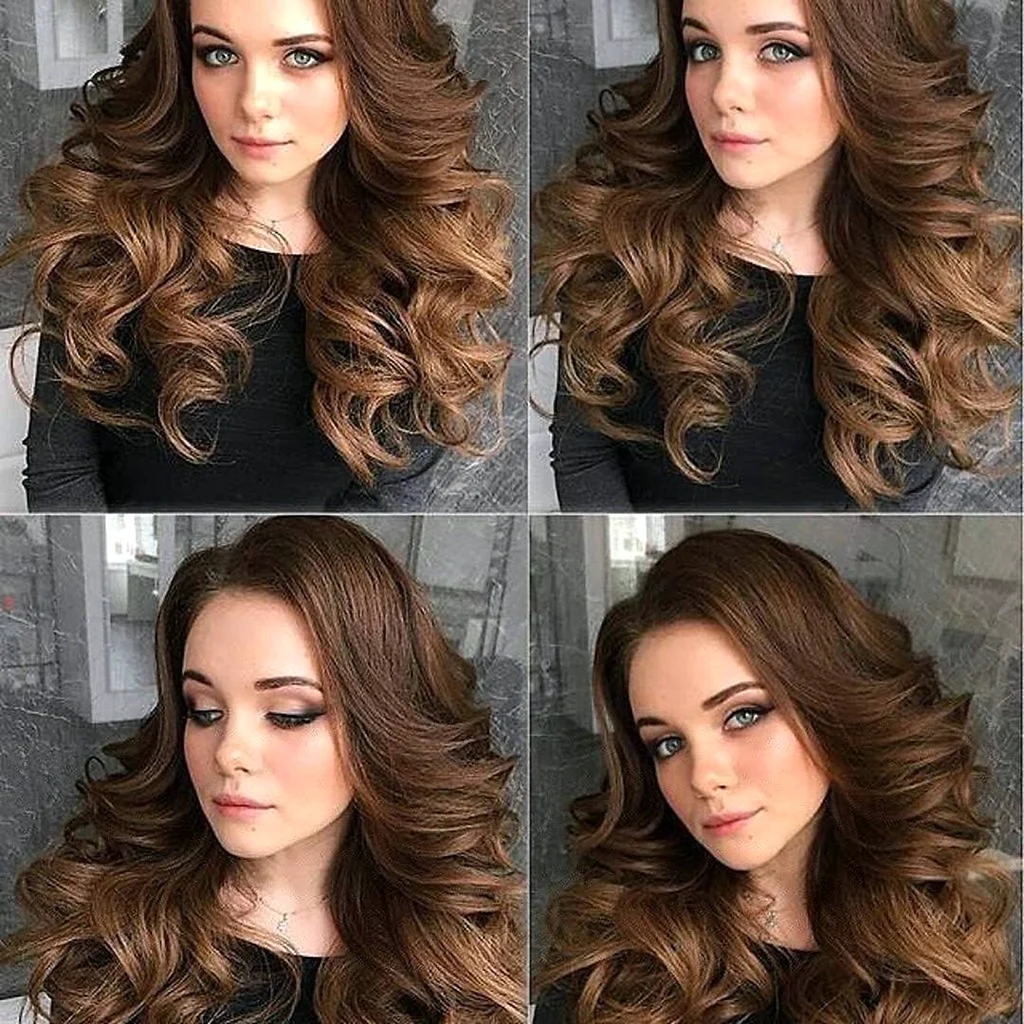 Зачіска великі Локони на середні