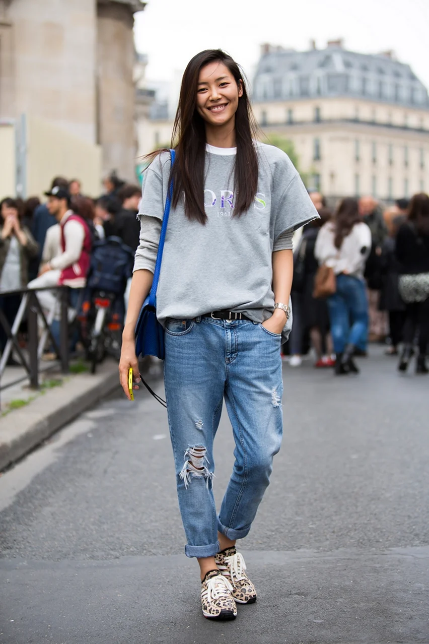 Лю Вэнь уличный стиль