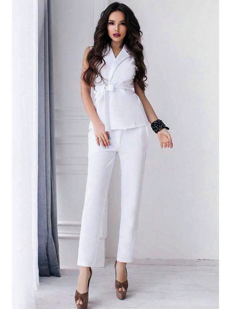 Летний брючный костюм женский