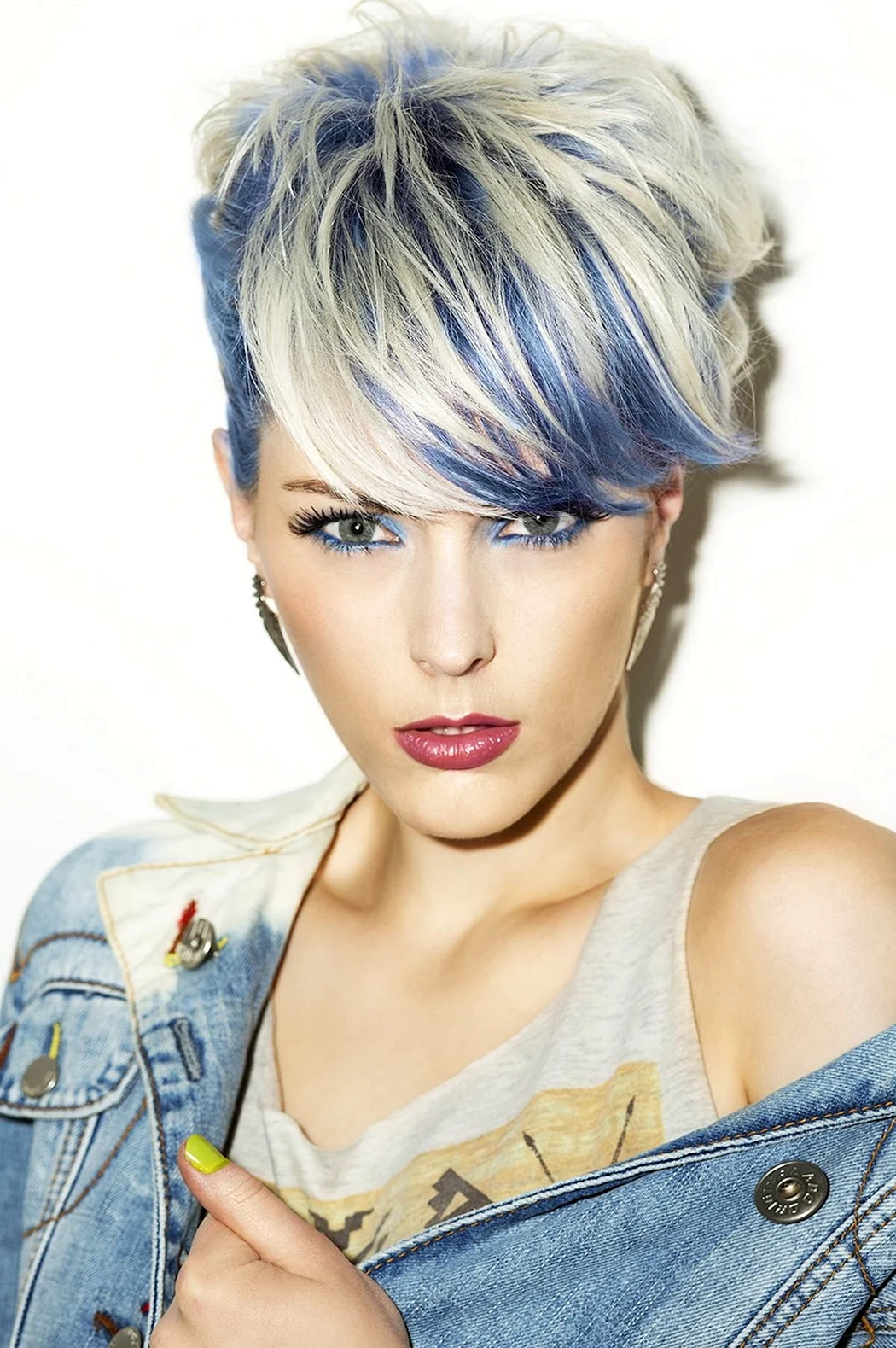 Піксі мелірування блонд