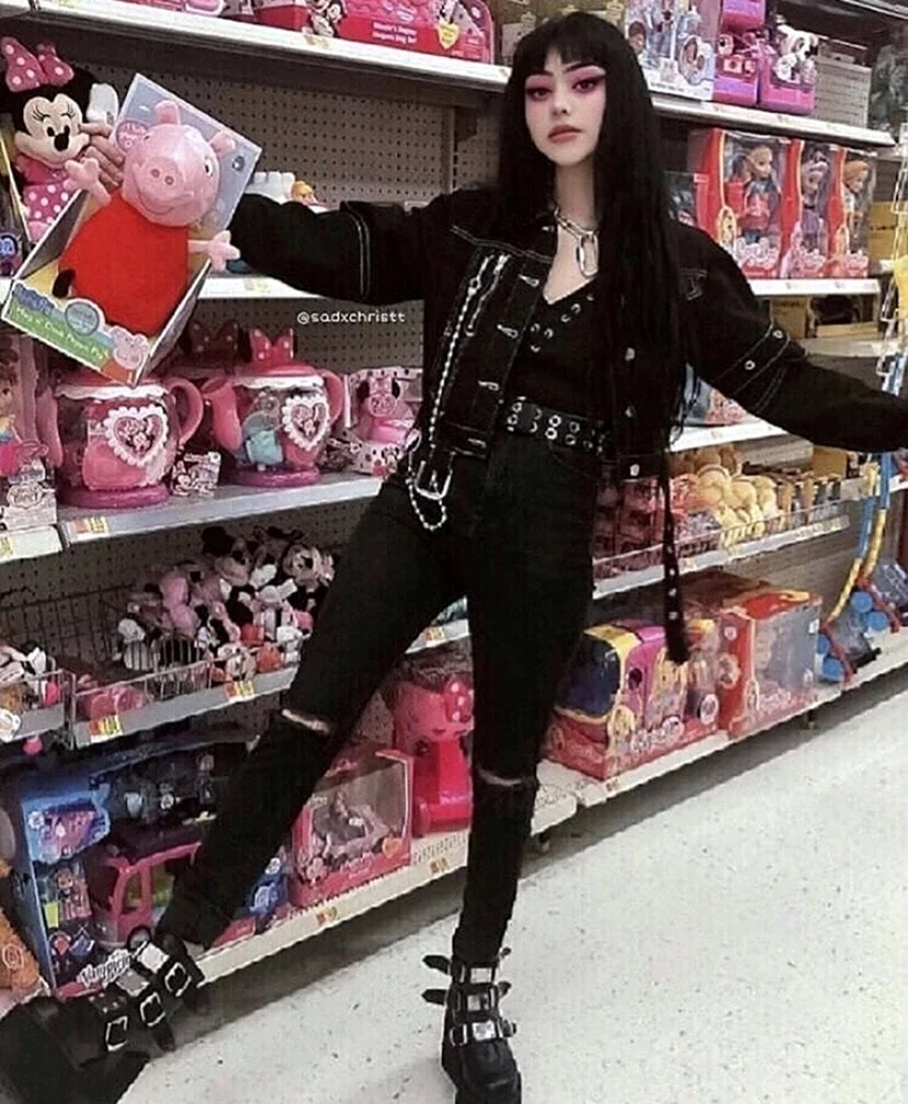 Эмо панк одежда для девушек 2020