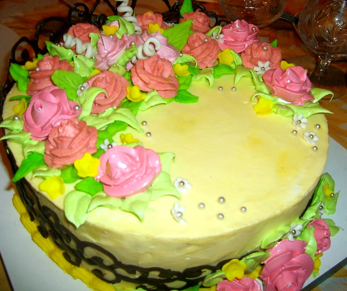 Киевский торт на день рождения