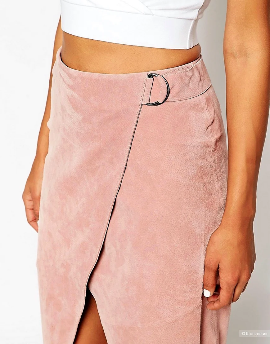 Замшевая юбка