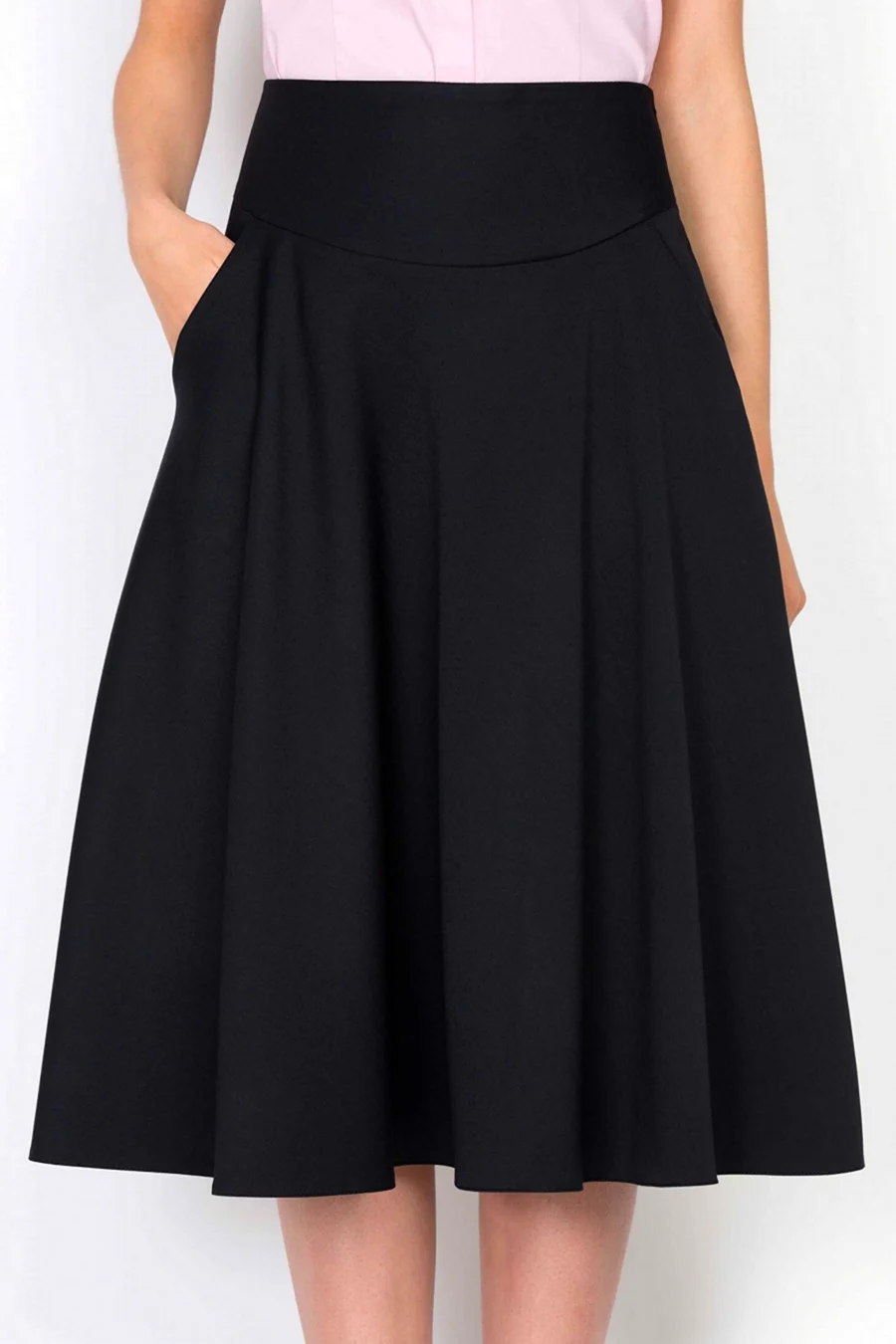 Юбка на кокетке