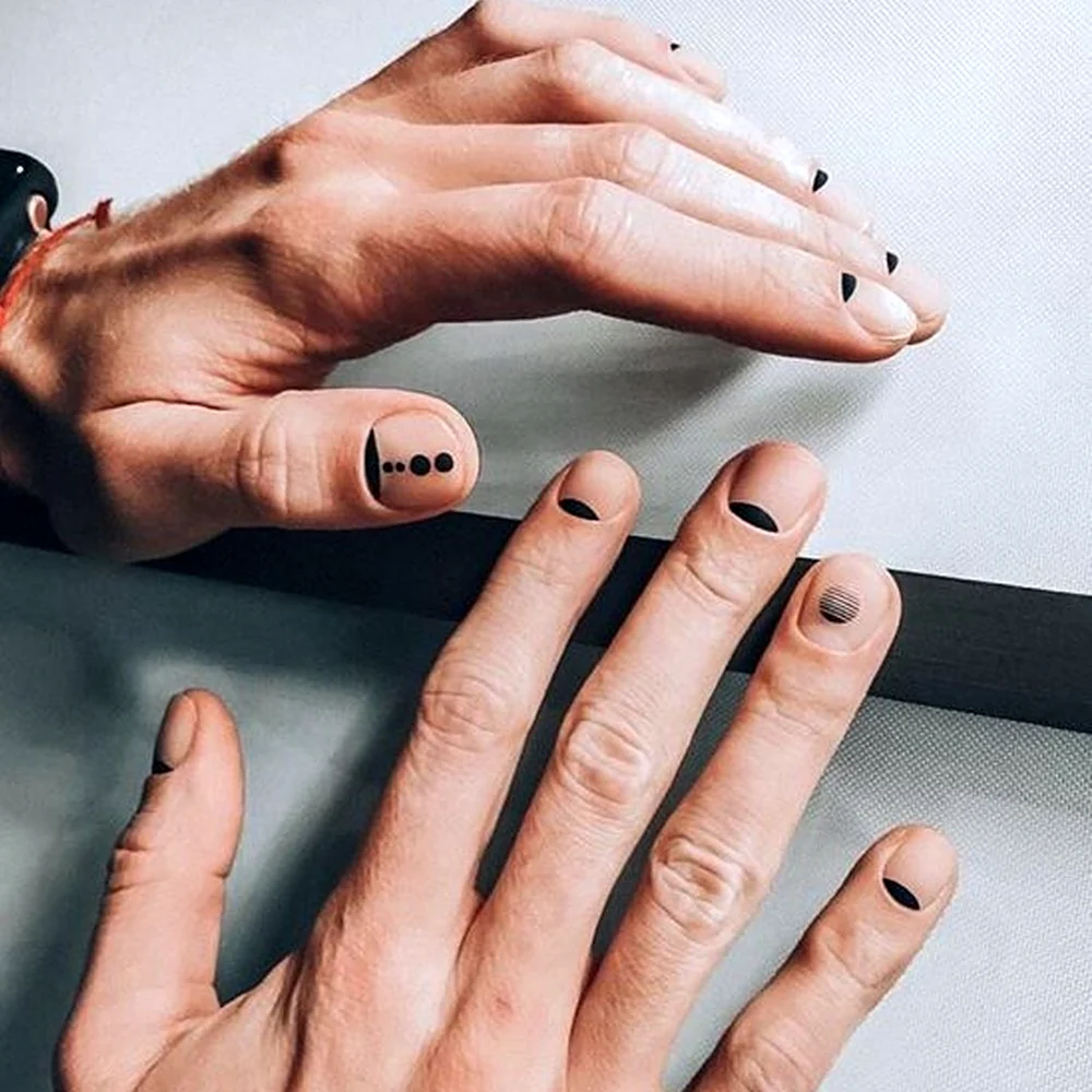 Мужской маникюр Юрий Дудь