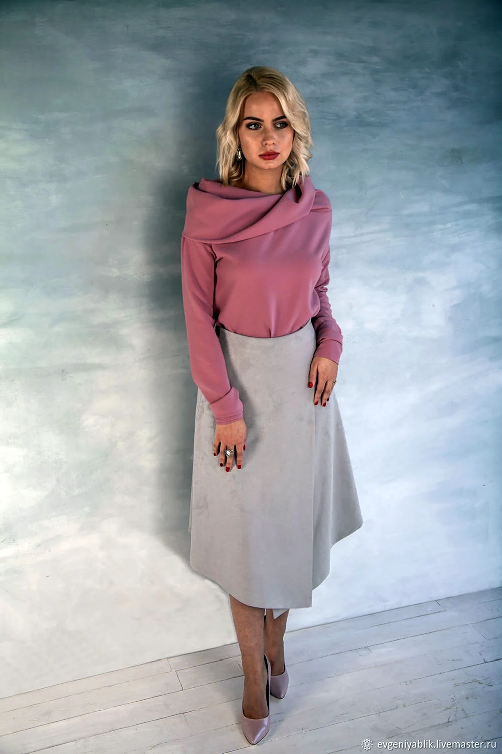 Юбка углами