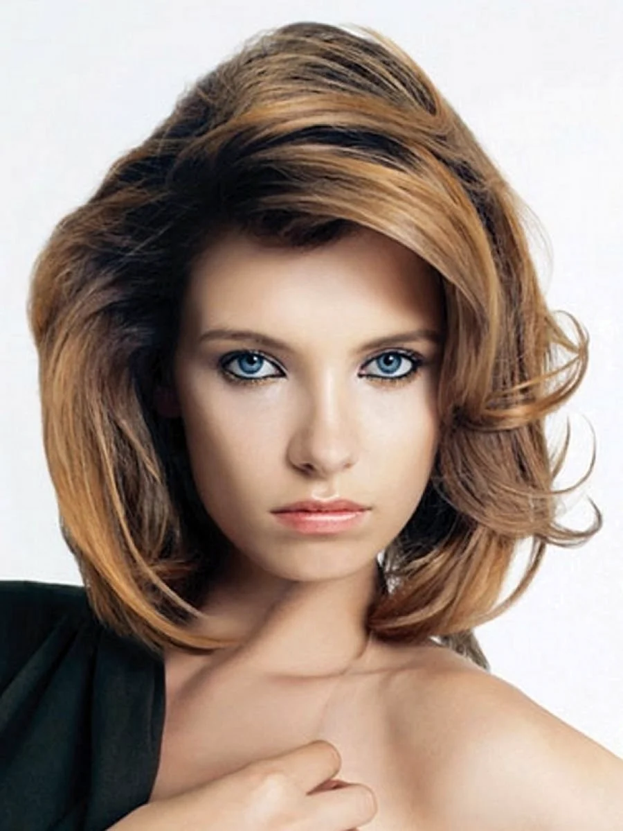 Зачіски на середнє волосся