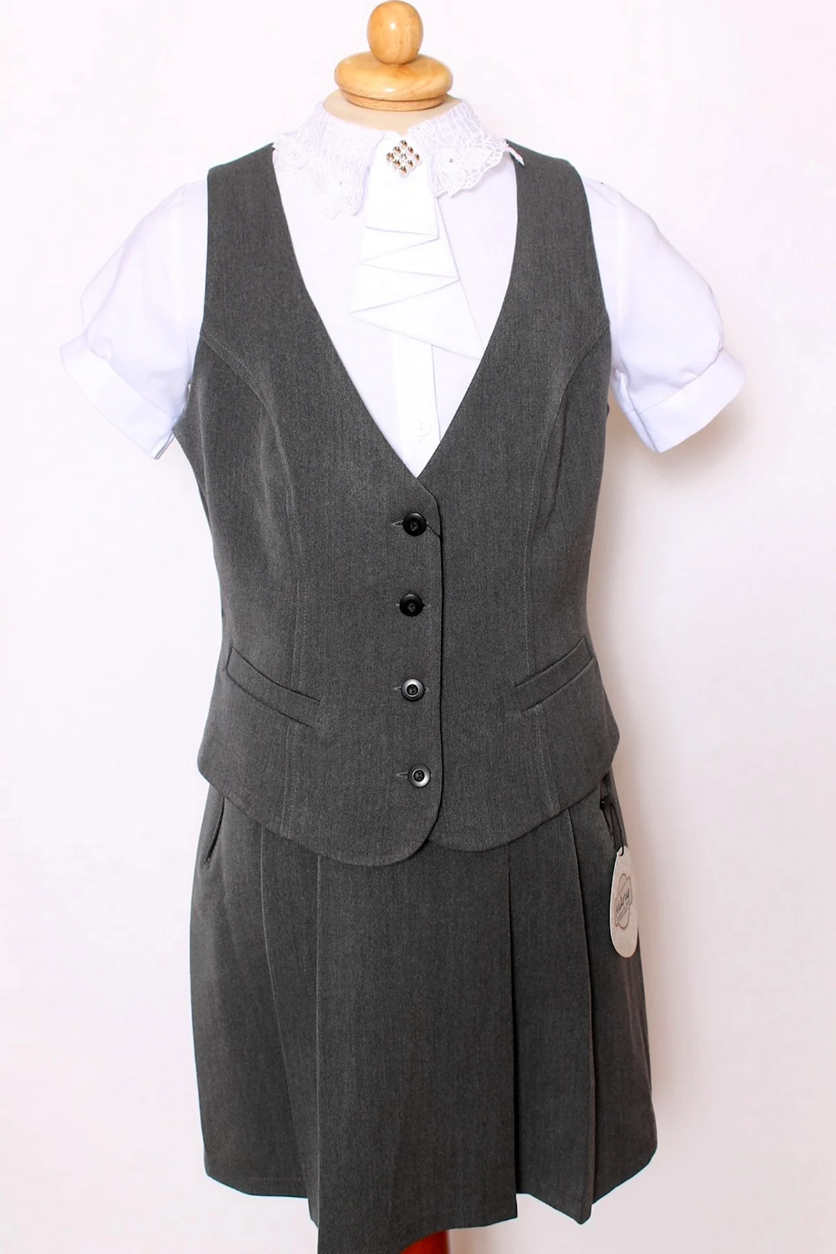 Юбка с жилеткой