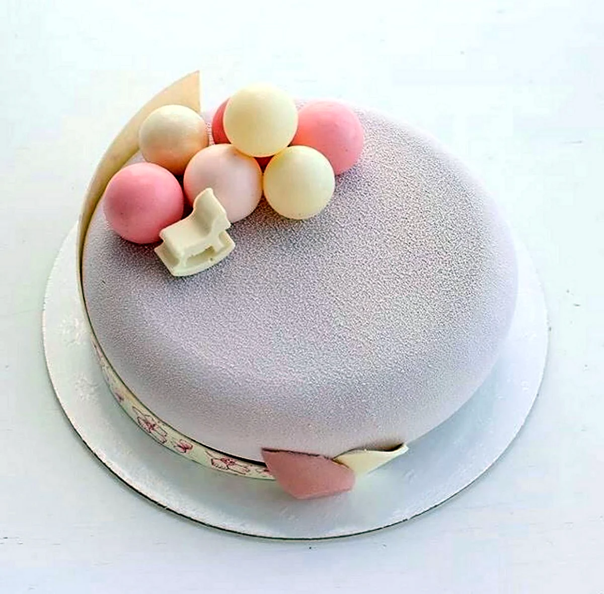 Муссовый торт детский