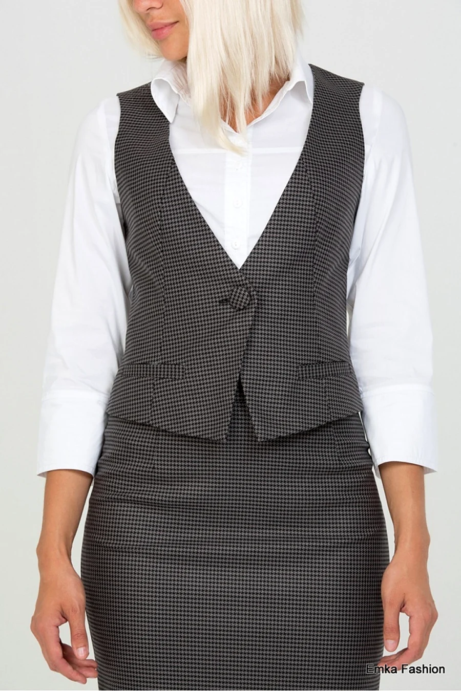 Юбка с жилеткой