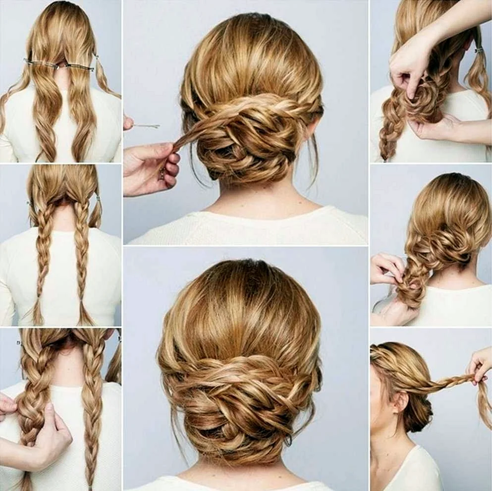 Легкі зачіски на середнє волосся