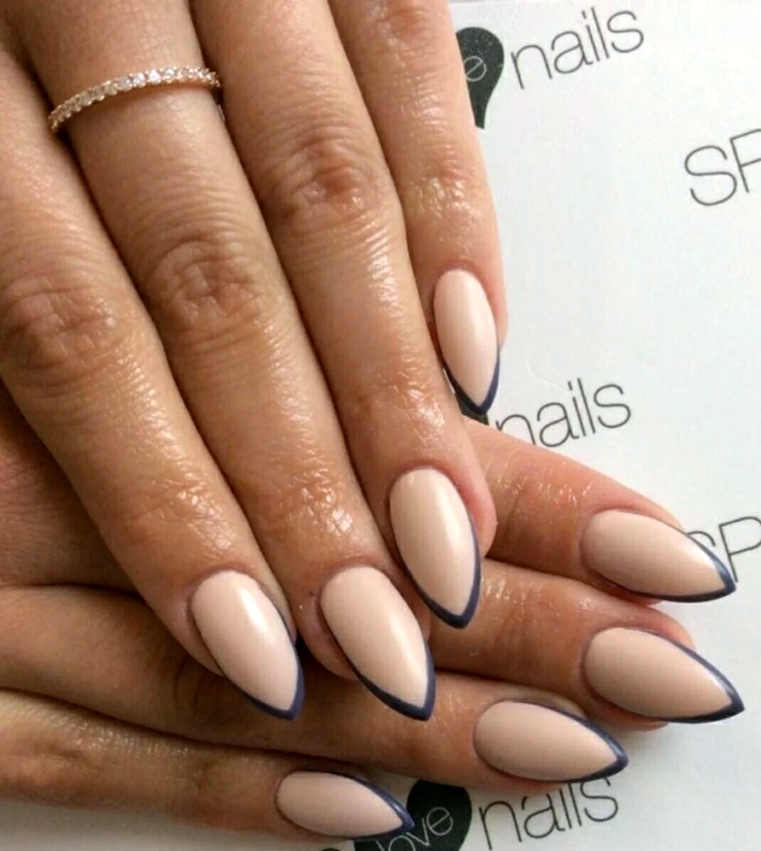 Матовый нюд миндаль 2