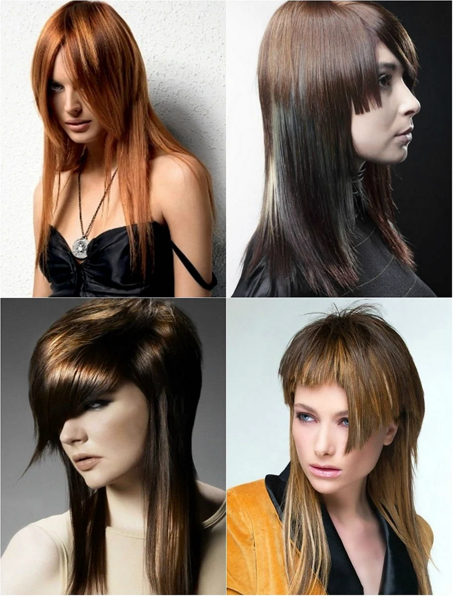 Модні сучасні стрижки на довге волосся