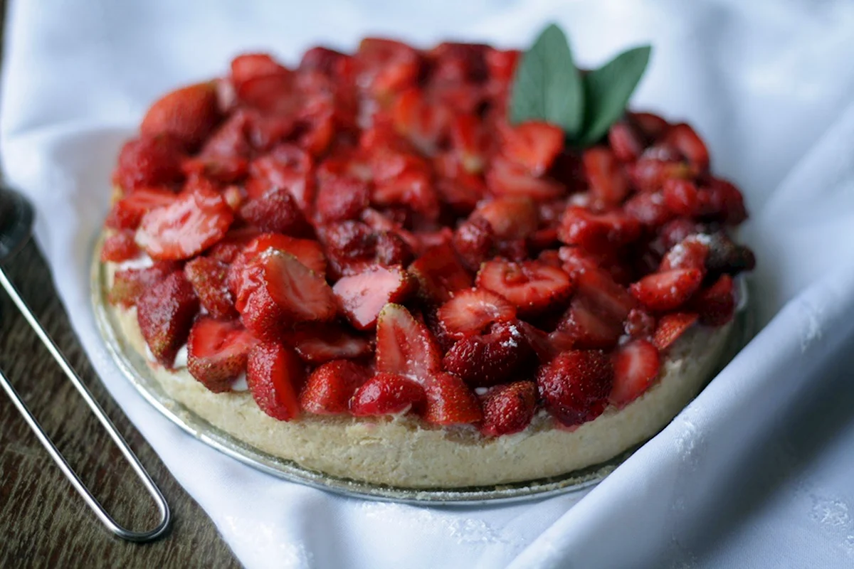 Земляничный пирог Новикова