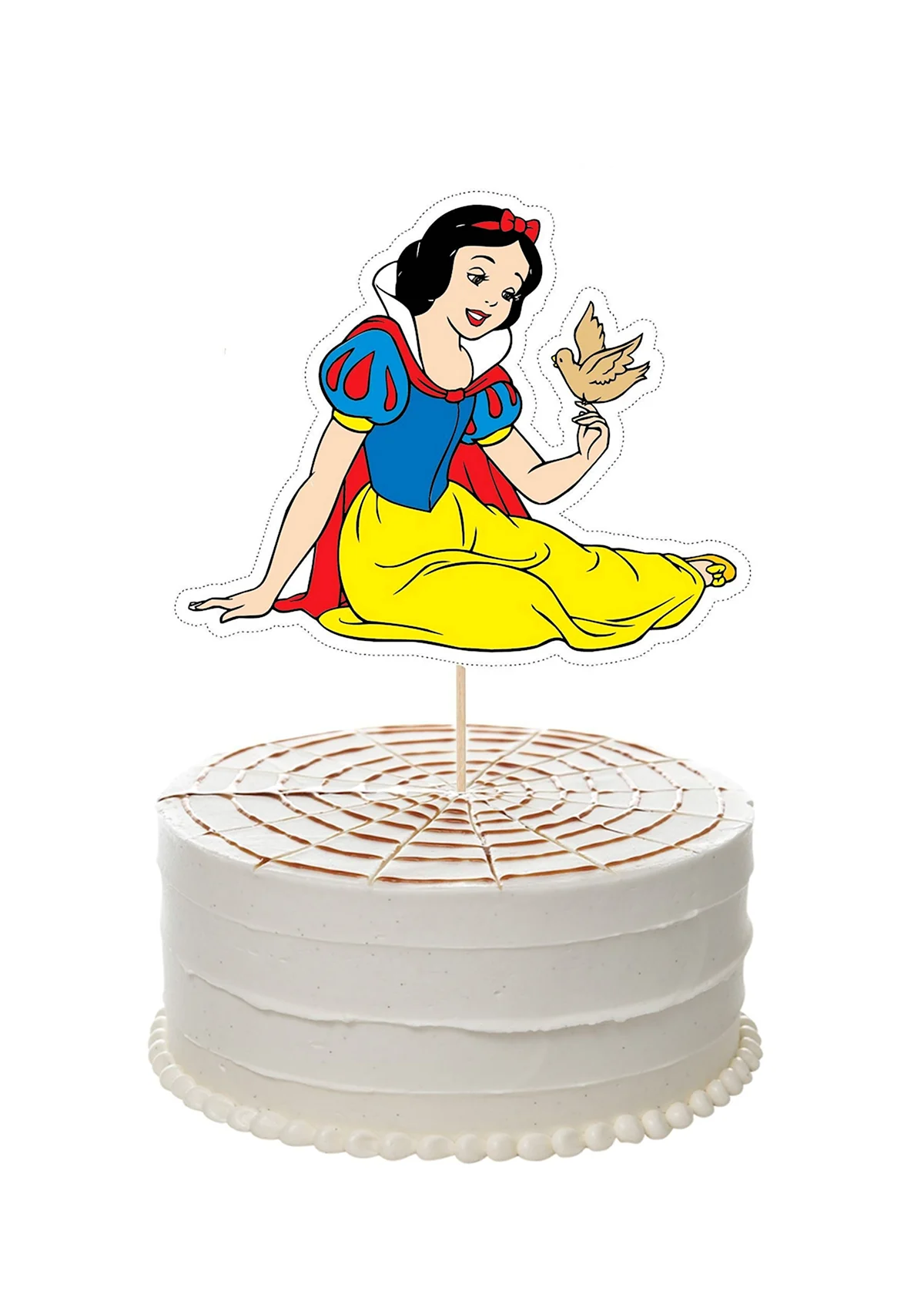 Белоснежка печать для торта