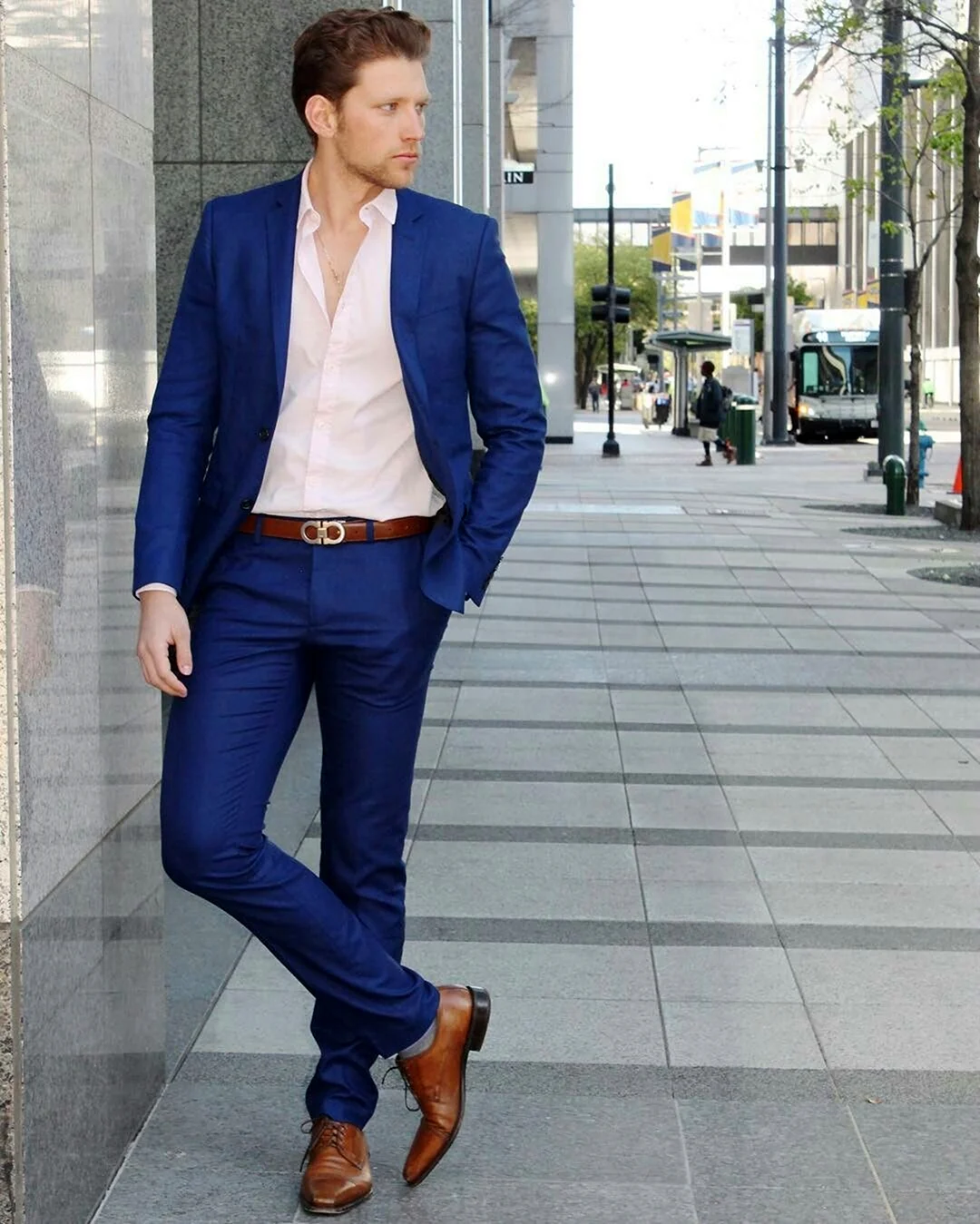 Туфли под синие брюки мужские