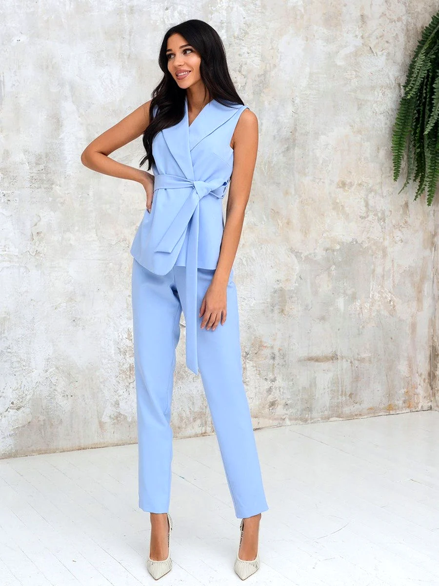 Брючный костюм палаццо женский