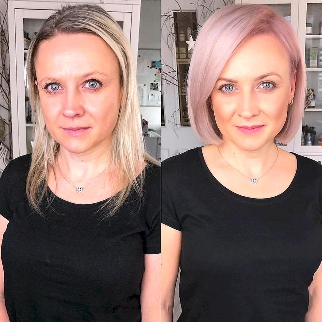 Стрижки до та після