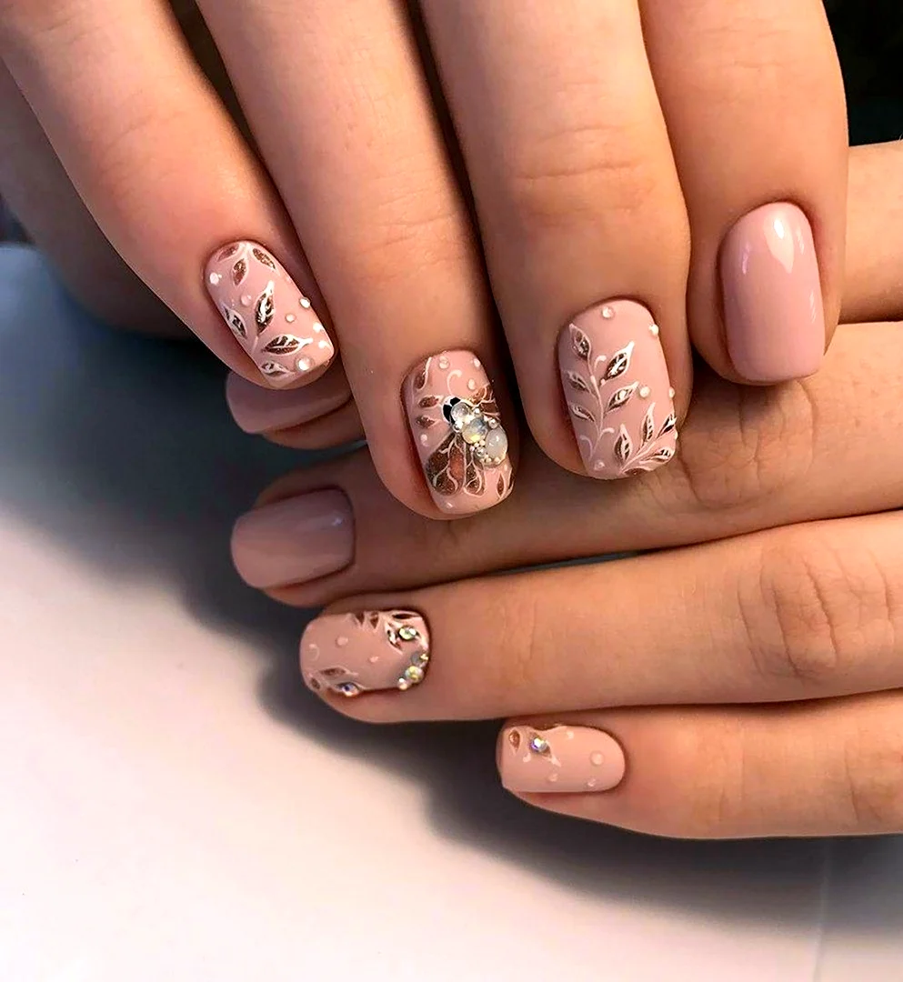 Маникюр нюд 2018 модные