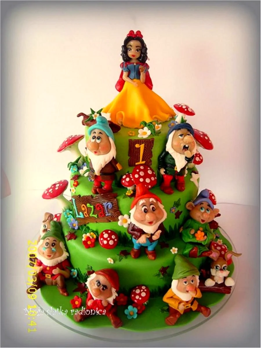 Белоснежка тортик