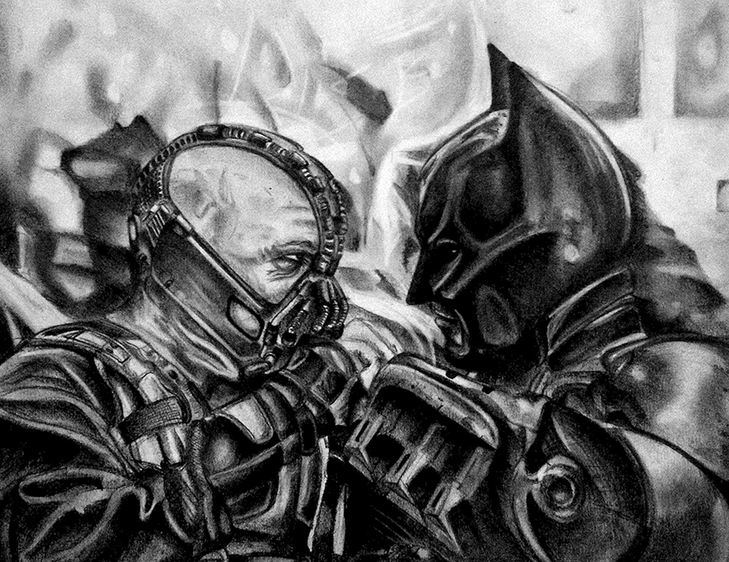 Бейн тату эскиз