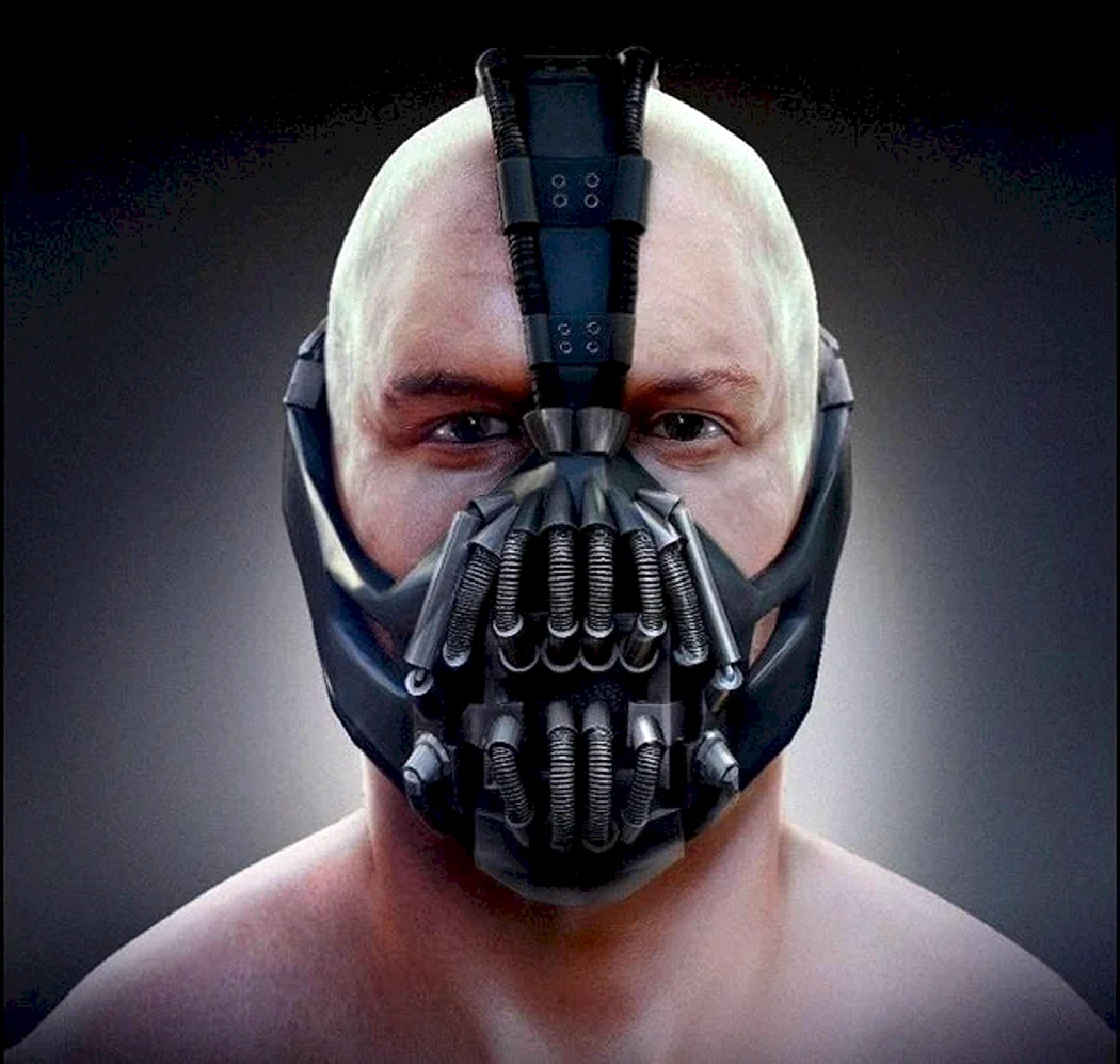 Бэйн темный рыцарь Харди маска