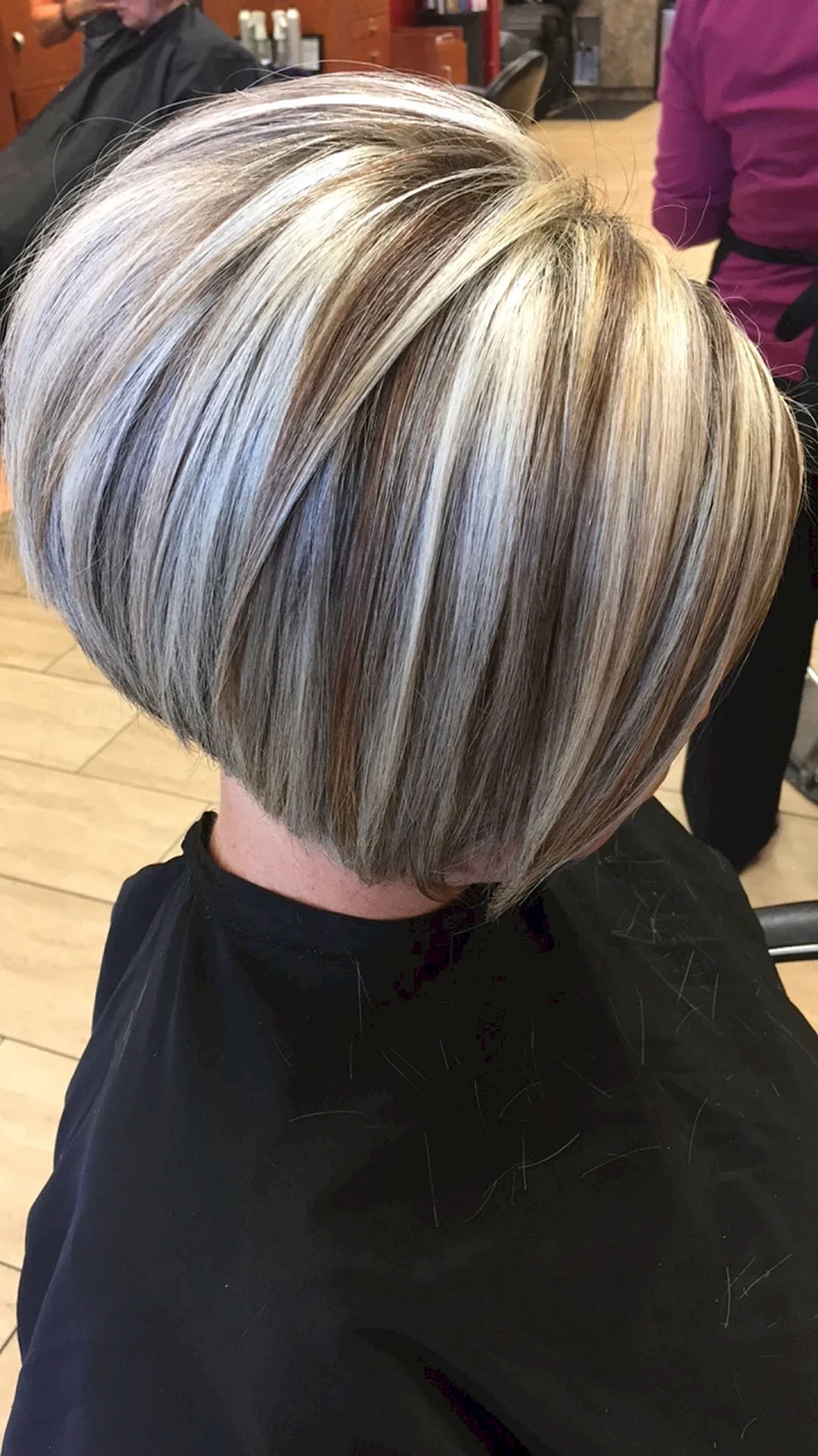 Попелясте мелірування на Боб карі