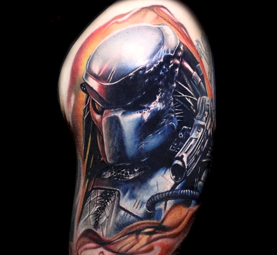 Тату хищник