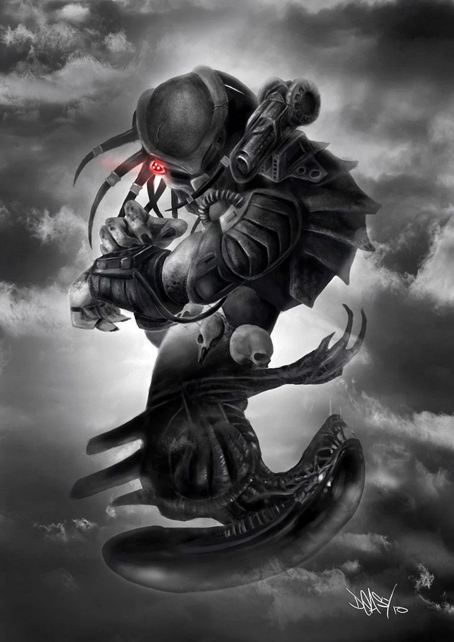 Хищник арт тату