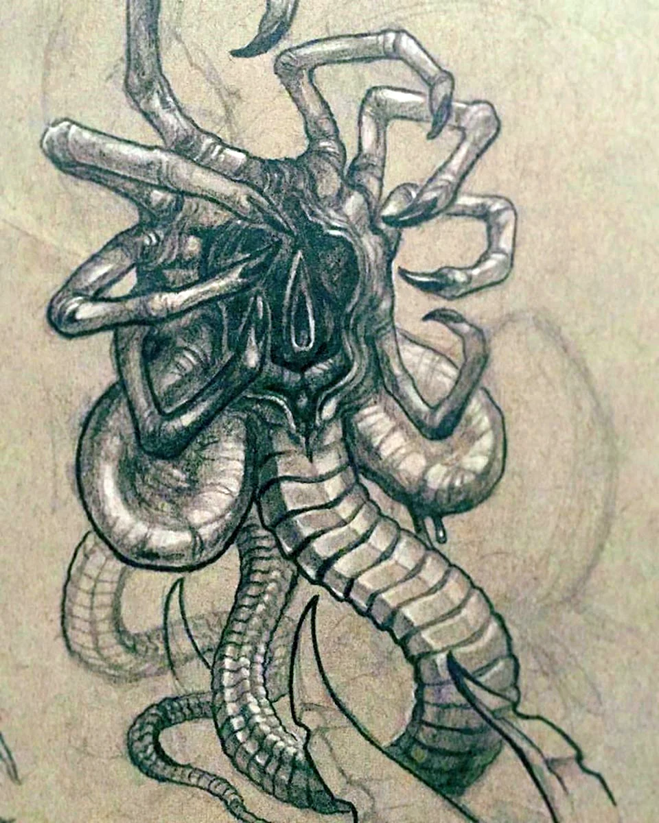 Чужой Ксеноморф лицехват