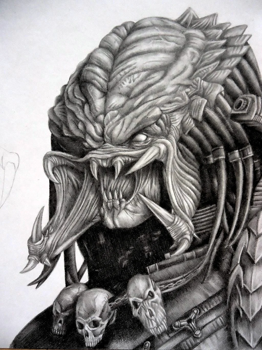 Предатор алиен тату