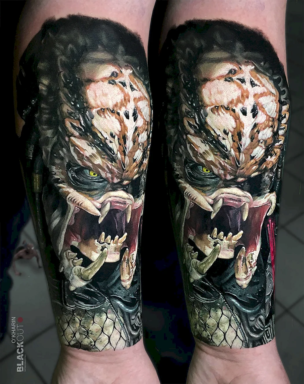 Саша Охарин тату