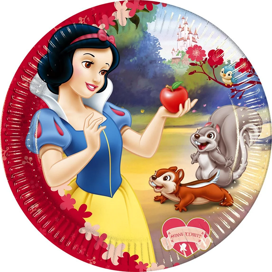 Тарелка с Белоснежкой