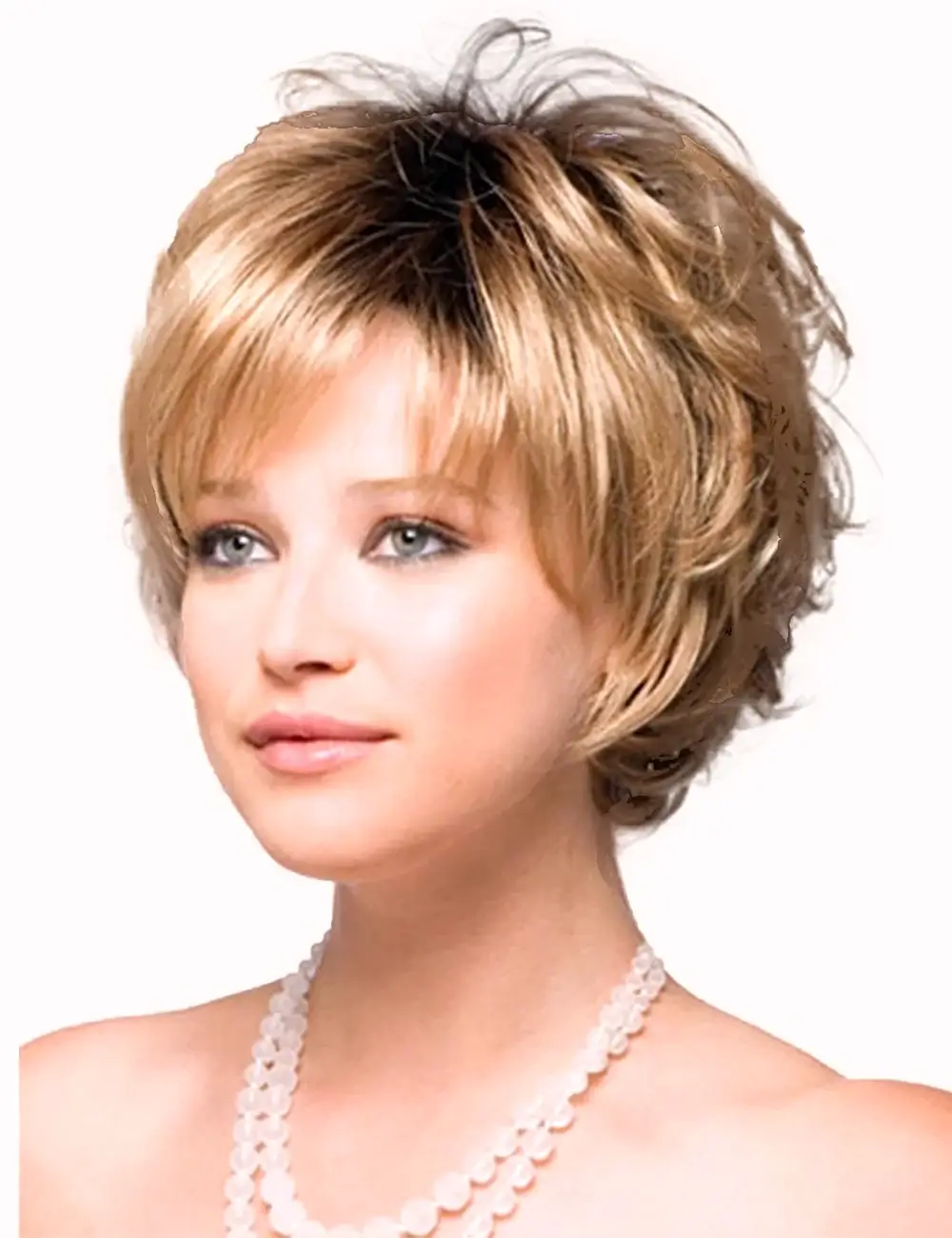 Фільований Каскад на коротке волосся