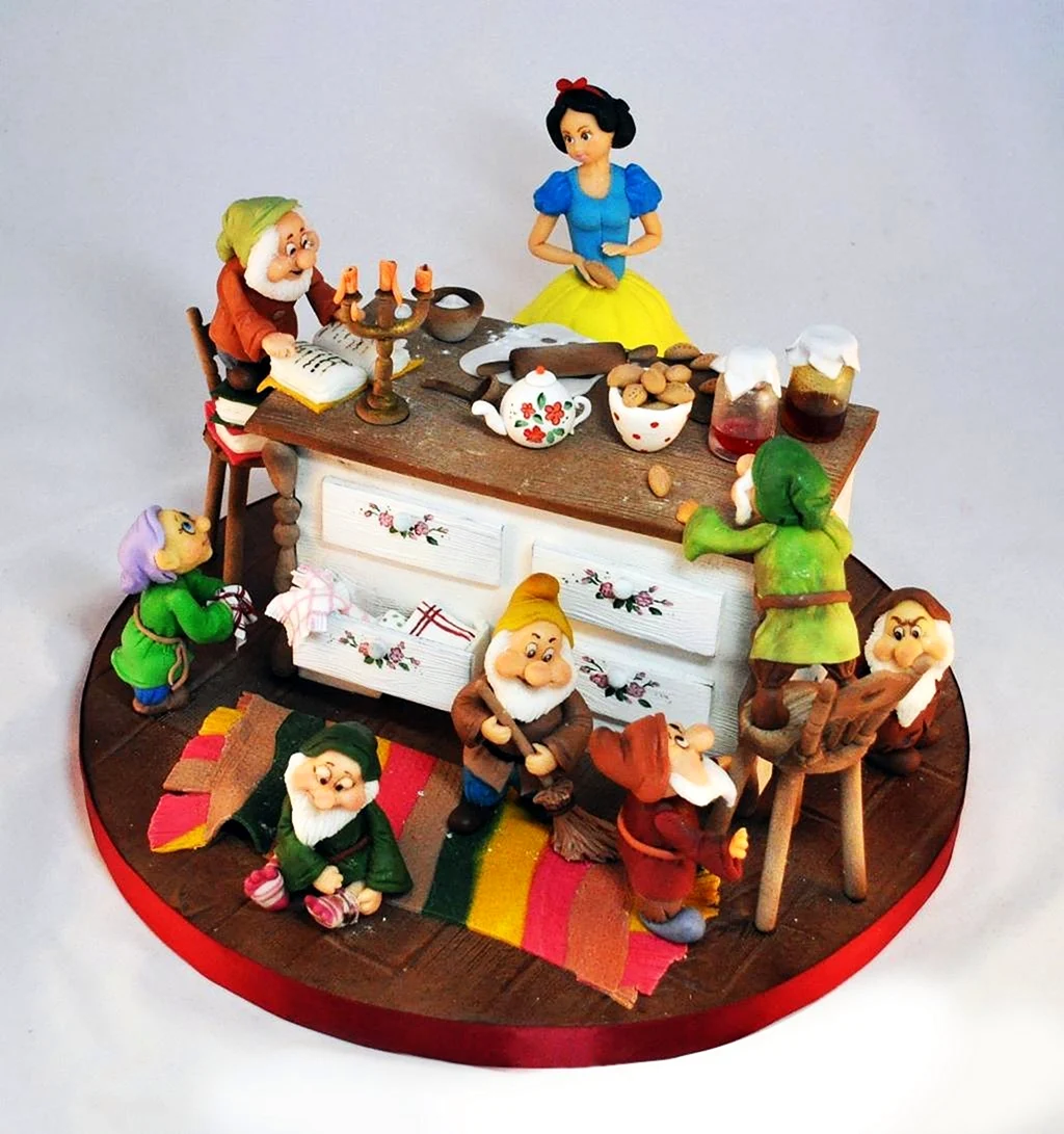 Торты с фигурками людей