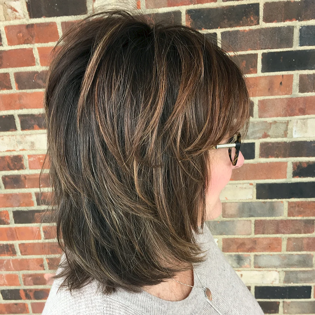 Стрижка Каскад-Шеггі