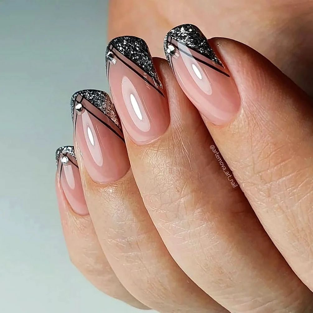 Серебристый френч