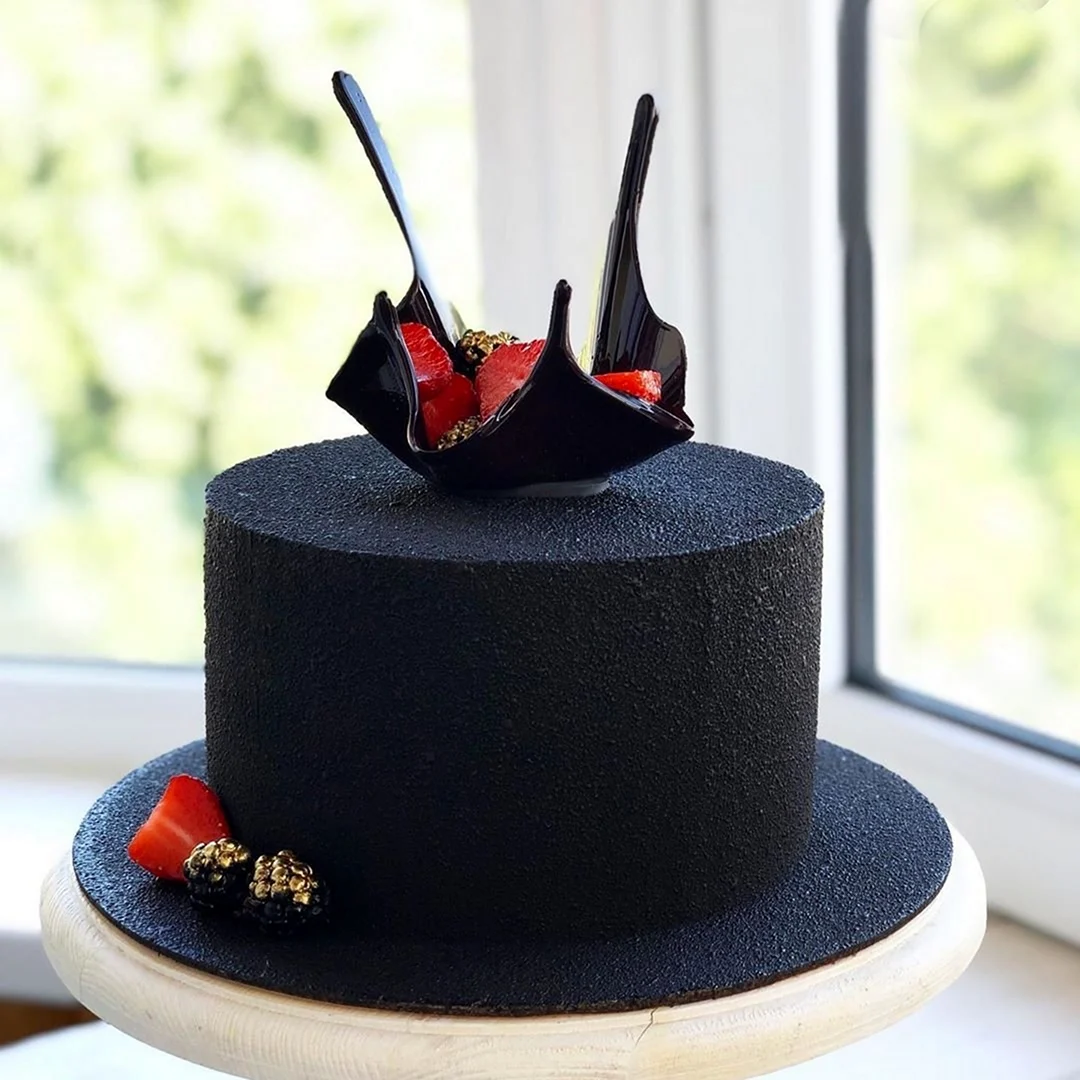 Черный торт