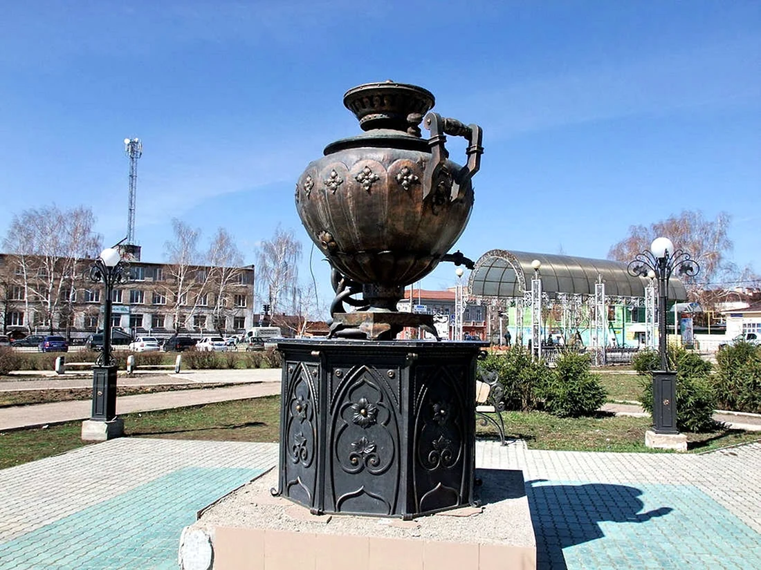 Тульский самовар памятник в Туле
