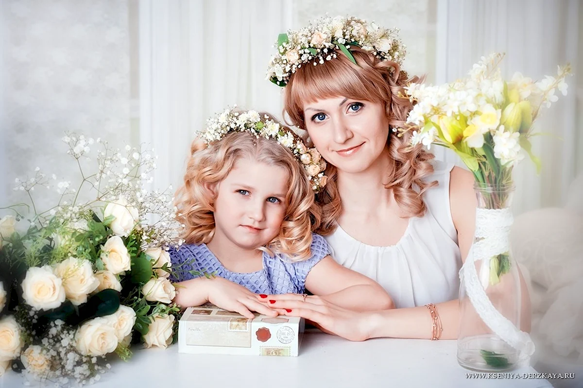 Весенняя фотосессия в студии