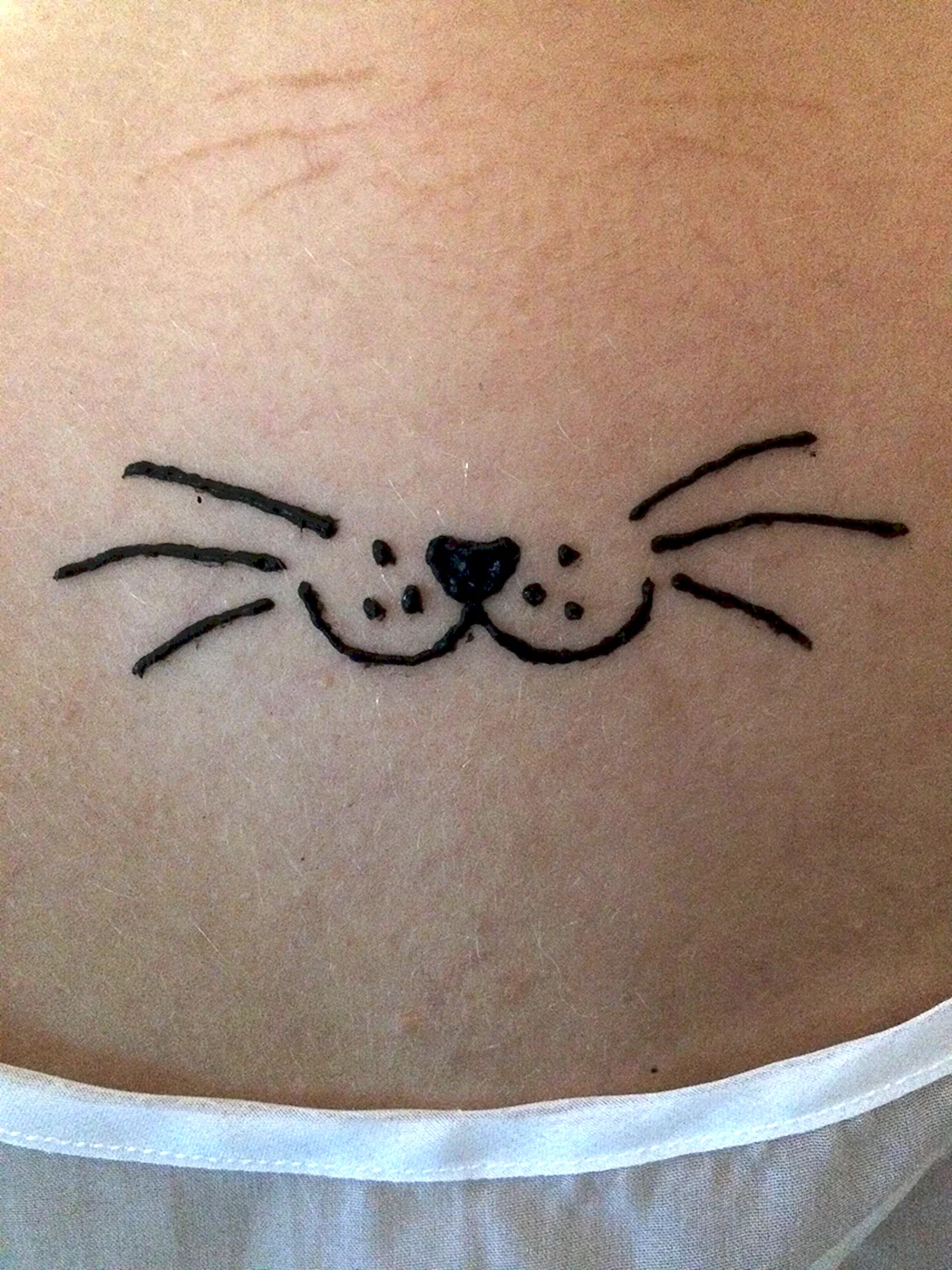 Мини тату хной