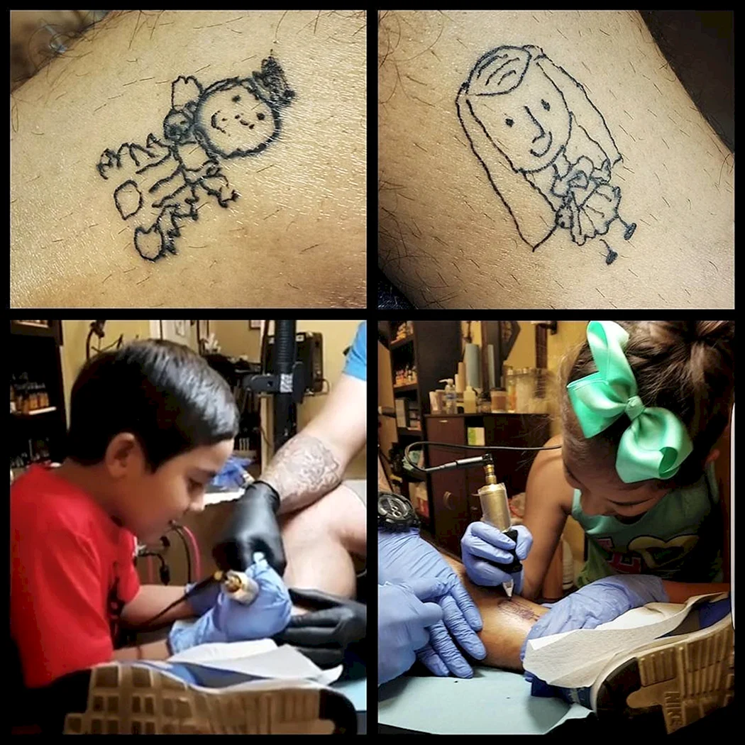 Классные тату для детей