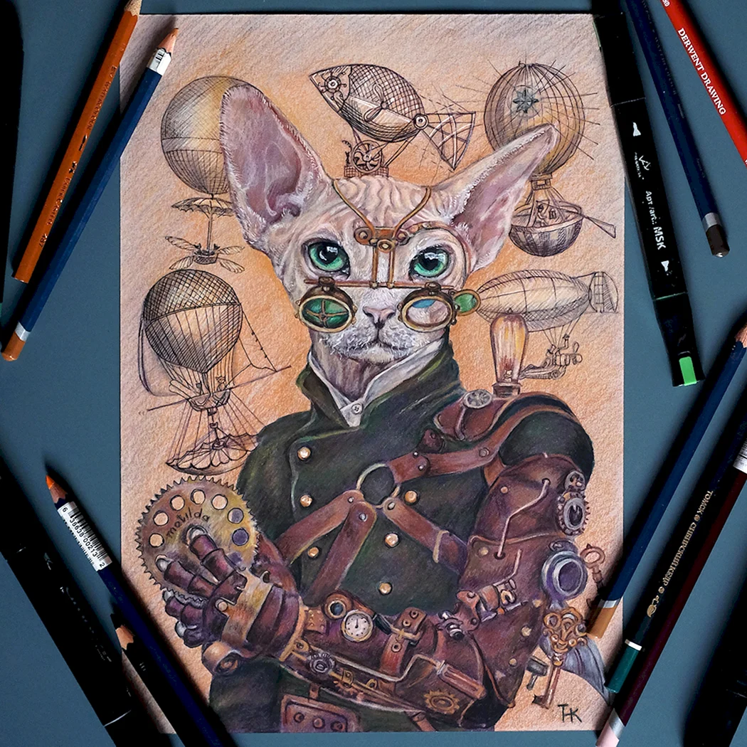 Сфинкс стимпанк